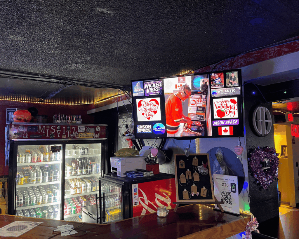 Soirée d'Amour at Misfitz in Pocatello - venue