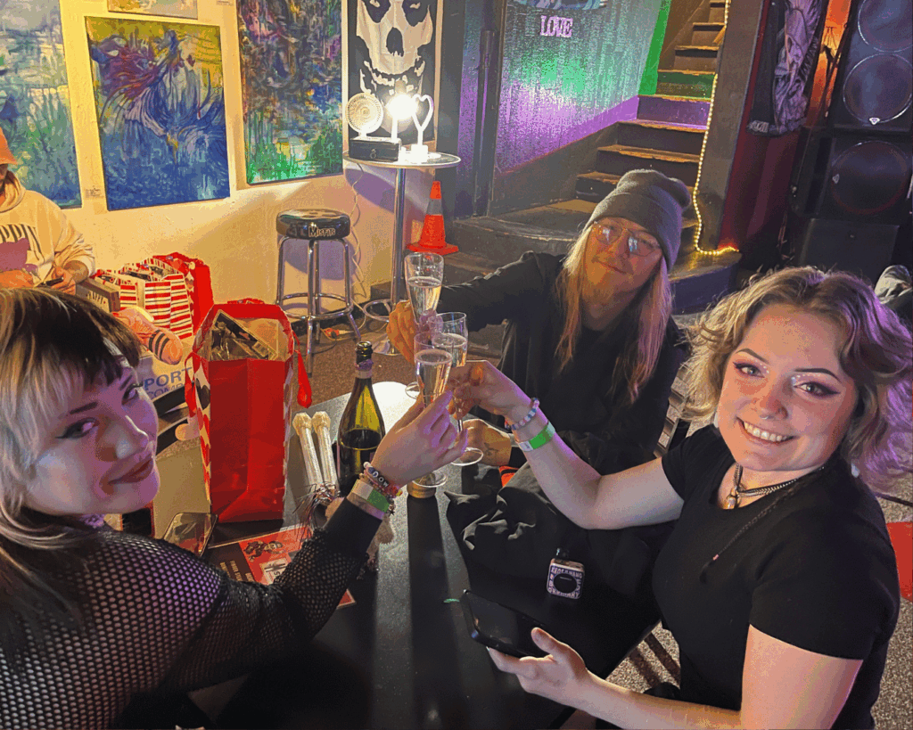 Soirée d'Amour at Misfitz in Pocatello - attendees