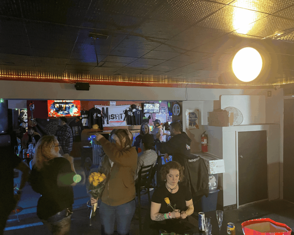 Soirée d'Amour at Misfitz in Pocatello - attendees