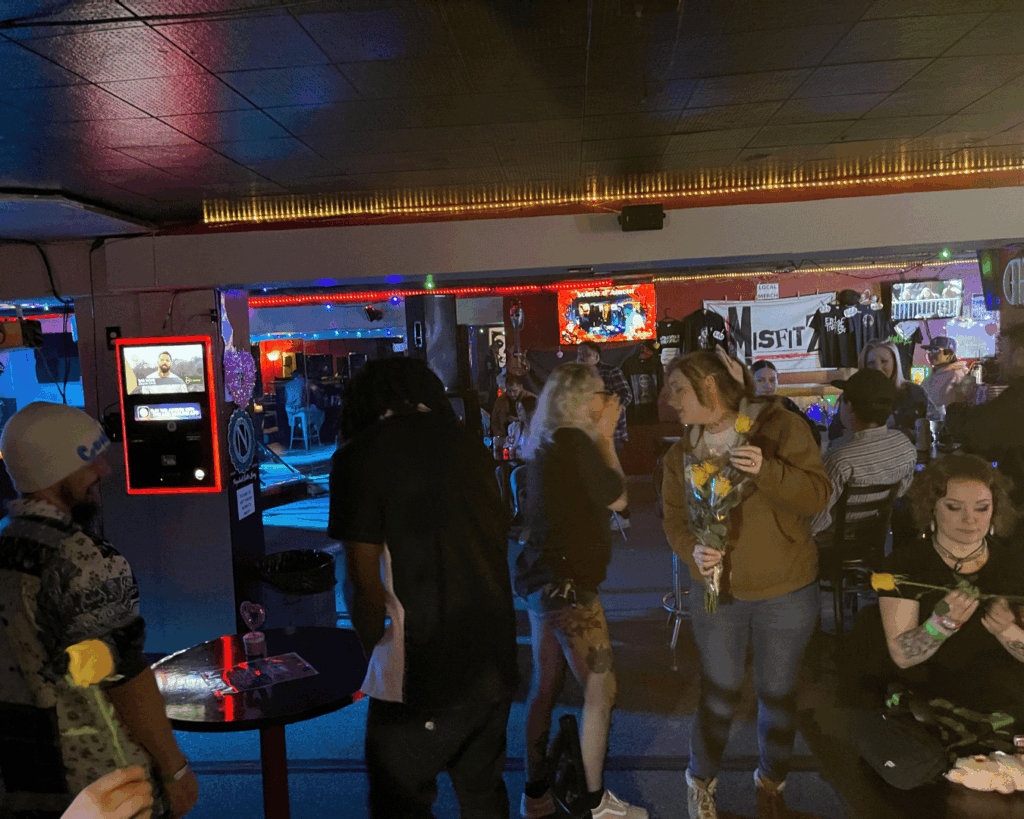 Soirée d'Amour at Misfitz in Pocatello - attendees